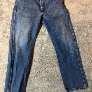 Wrangler Blue Denim Jeans 34 by 30